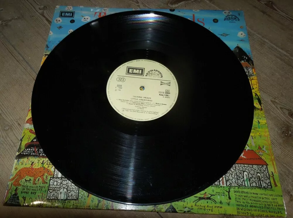 LP TALKING HEADS - LITTLE CREATURES