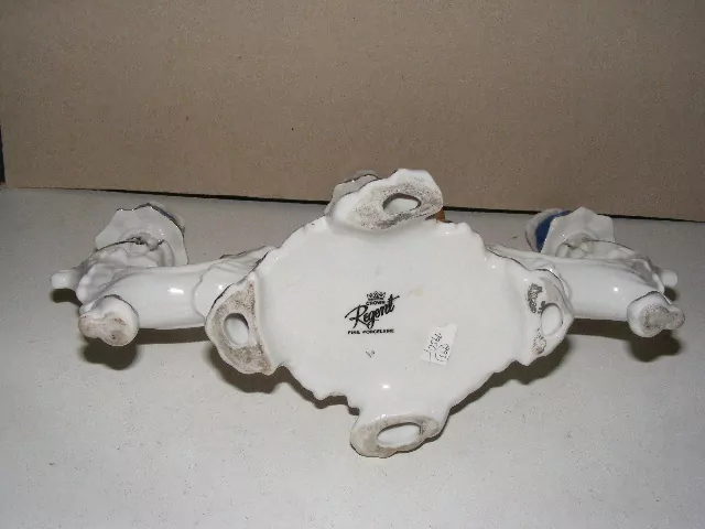 SVÍCEN FIGURÁLNÍ PORCELÁNOVÝ NA TŘI SVÍČKY