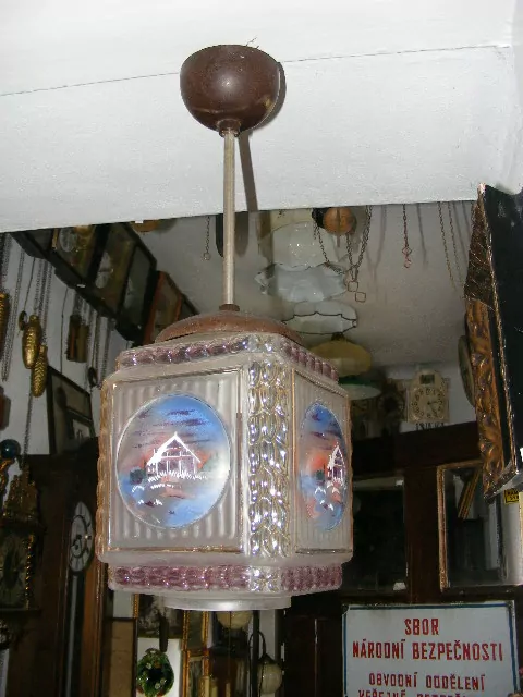 STARÝ LUSTR STÍNÍTKO 1 ks
