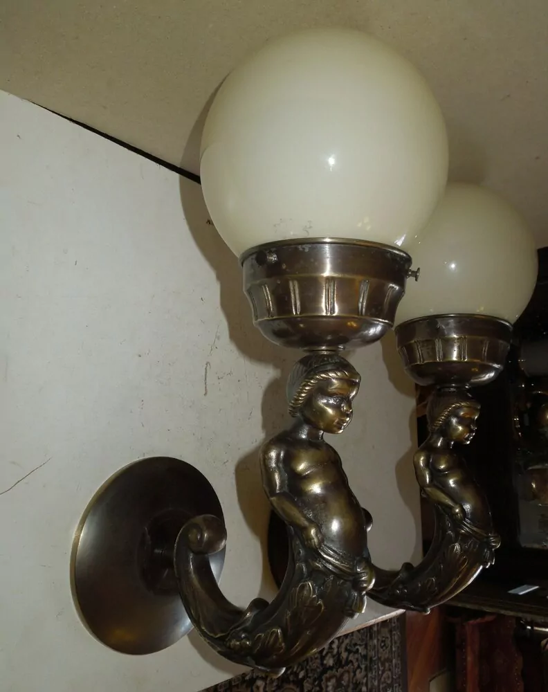LAMPIČKA NA STĚNU 2 KS NÁSTĚNNÁ LAMPA FIGURÁLNÍ