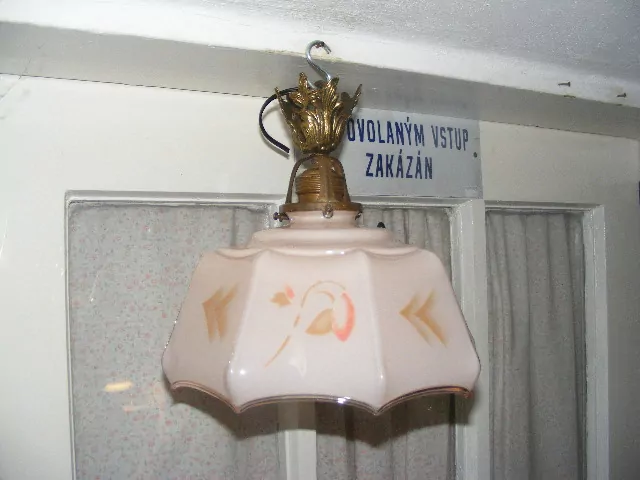 STROPNICE STARÝ LUSTR 1 KS STÍNÍTKO ŠIRM