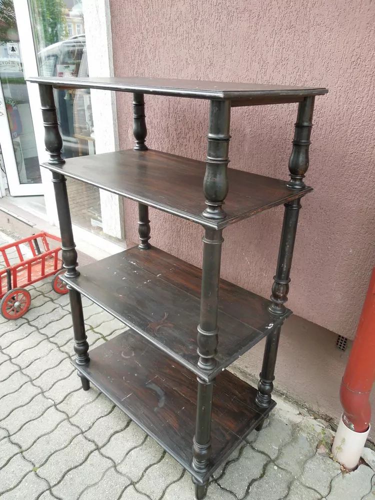 Starožitný etažér V 141 cm