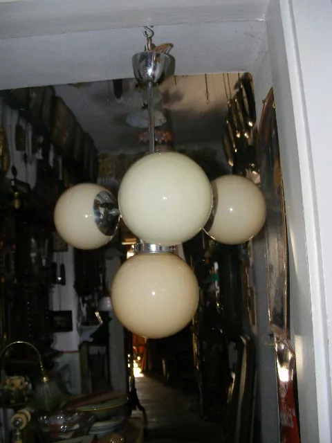 Lustr chrom  , chromový lustr