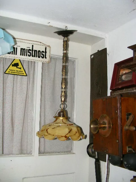 STARÝ LUSTR STÍNÍTKO 1 ks STAROŽITNOST