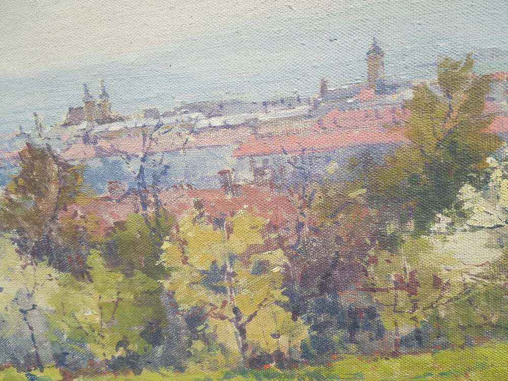 OBRAZ "PROTI SLUNCI", JIŘÍ HEŘMAN, UHERSKÉ HRADIŠTĚ 1941