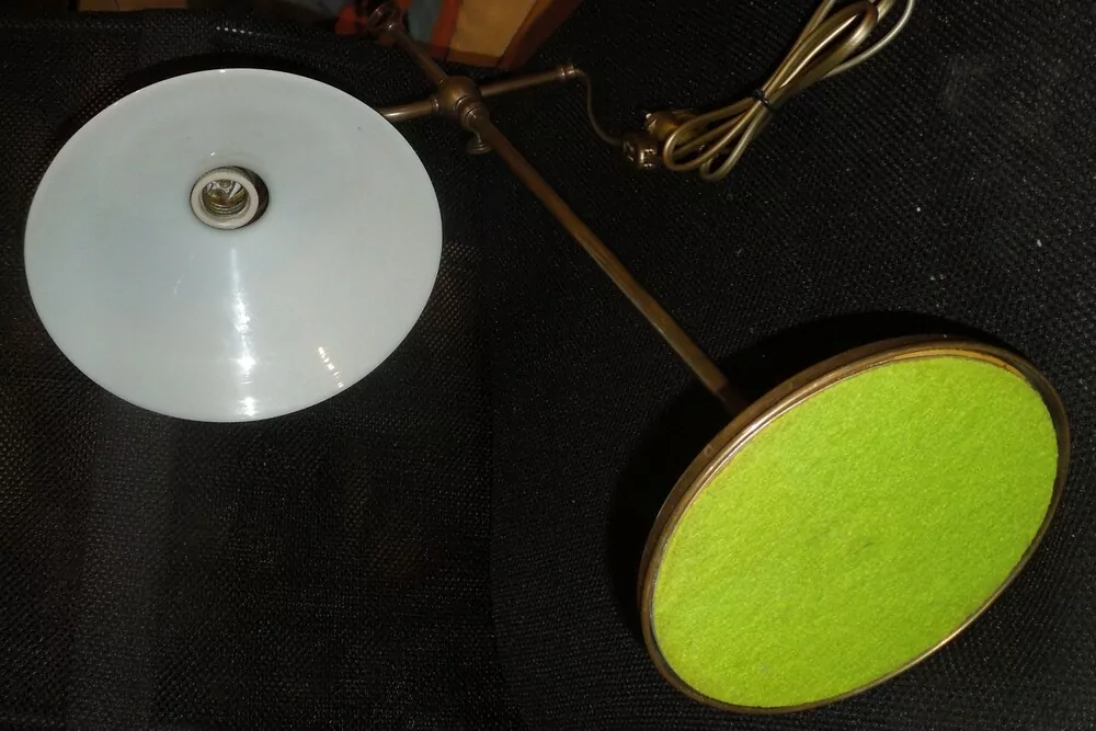 STAROŽITNÁ STARÁ  LAMPA , LAMPIČKA DO PRACOVNY