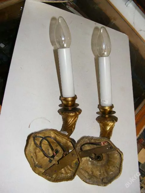 LAMPIČKA NA STĚNU 2 KS NÁSTĚNNÁ LAMPA ELEKTRICKÁ 