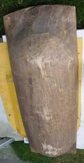 Dřevěná vana, ručně dlabané necky, troky
