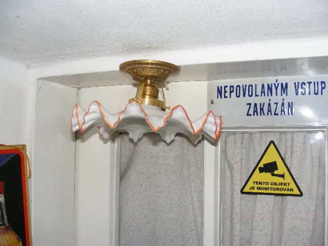 STAROŽITNÝ STROPNICE STÍNIDLO LUSTR 1 KS STÍNÍTKO ŠIRM