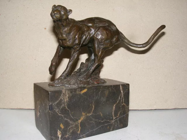 BRONZOVÁ SOCHA PUMA, BRONZ
