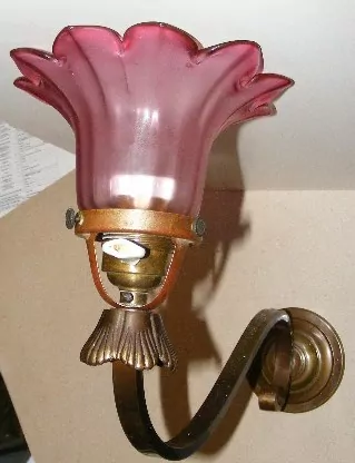 LAMPIČKA NA STĚNU 1 KS NÁSTĚNNÁ LAMPA s vypínačem