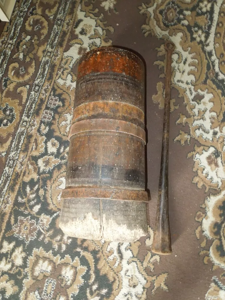 DŘEVĚNÝ HMOŽDÍŘ, TLOUK ZN. R.1888