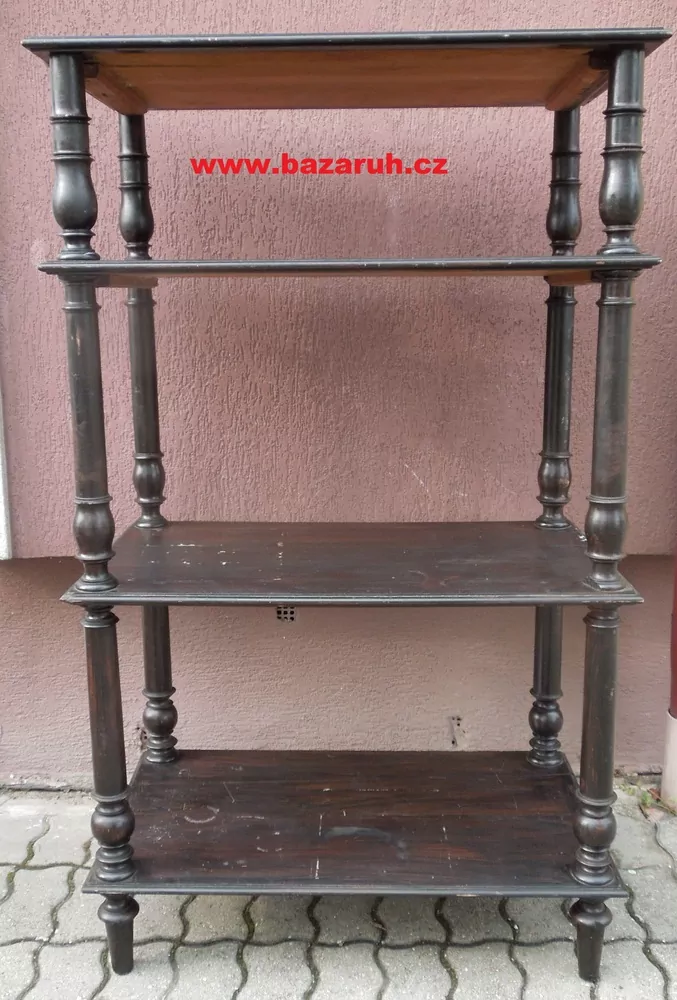 Starožitný etažér V 141 cm