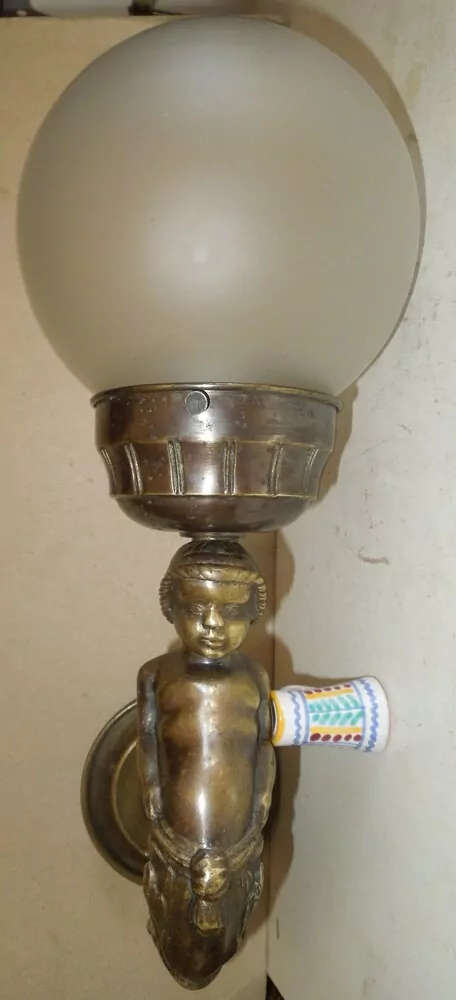 LAMPIČKA NA STĚNU 1 KS NÁSTĚNNÁ LAMPA FIGURÁLNÍ
