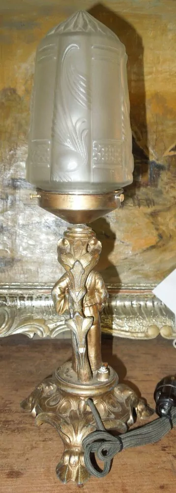 STAROŽITNÁ FIGULÁRNÍ LAMPA