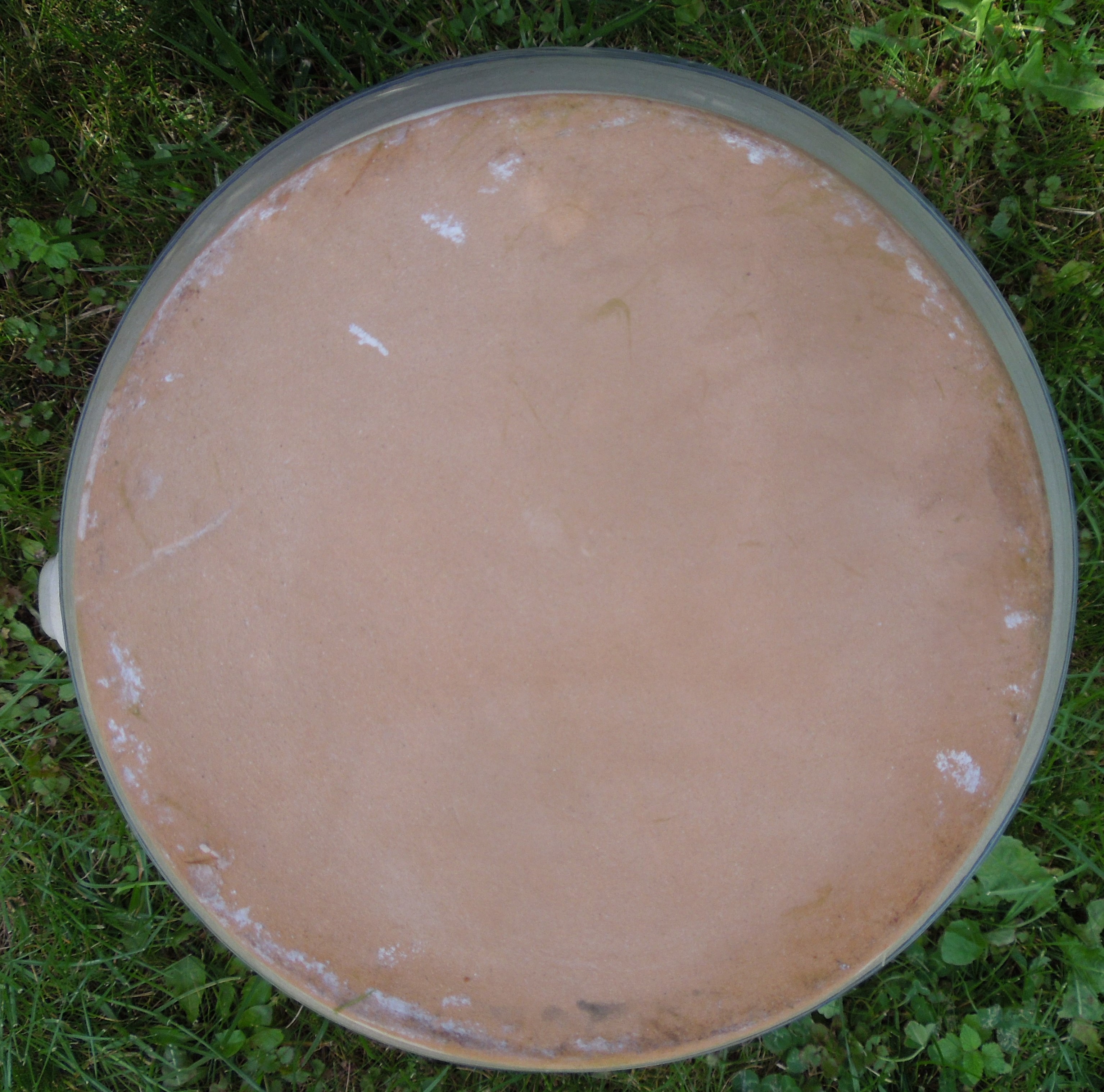 DŽBÁN DOZA KERAMIKA MODRÝ DEKOR VÝŠKA  45 CM