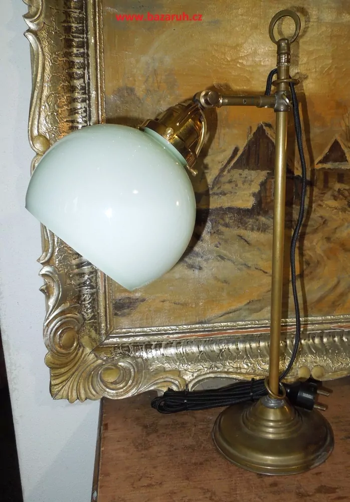 STAROŽITNÁ LAMPA EKTRICKÁ LAMPIČKA 