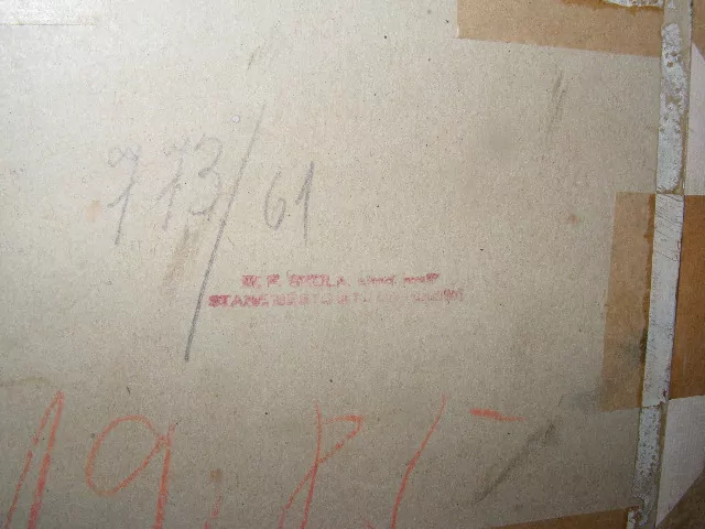OBRAZ KRAJINA sig. M.F. Skula