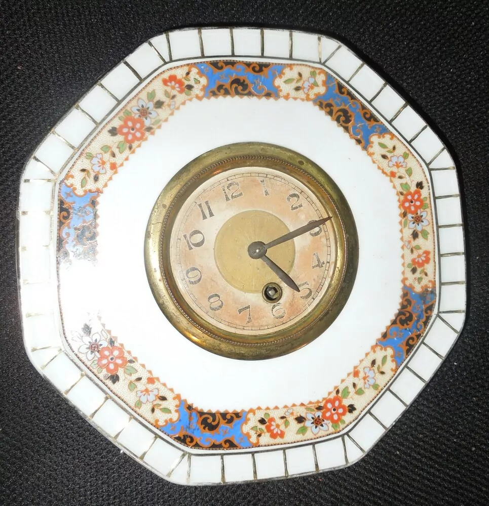 HODINY PORCELÁNOVÉ KUCHYYŇSKÉ Značené