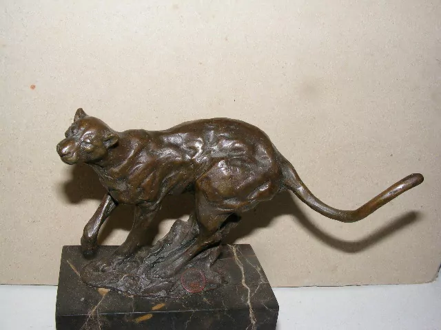 BRONZOVÁ SOCHA PUMA, BRONZ