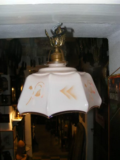 STROPNICE STARÝ LUSTR 1 KS STÍNÍTKO ŠIRM