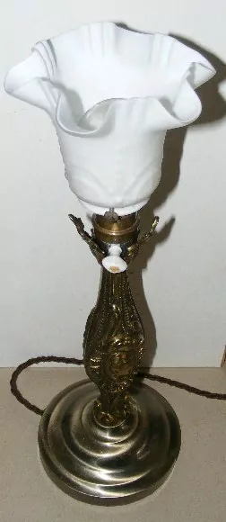STAROŽITNÁ STOLNÍ LAMPA ELEKTRICKÁ