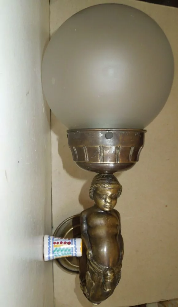 LAMPIČKA NA STĚNU 1 KS NÁSTĚNNÁ LAMPA FIGURÁLNÍ