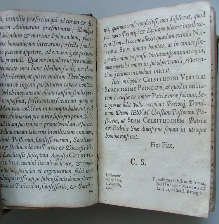 PRAXIS PASTORALIS THEOLOGIAE MORALIS R.1664 ??
