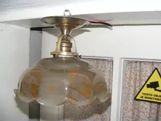 STROPNICE STARÝ LUSTR 1 KS STÍNÍTKO ŠIRM