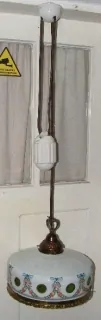 STAHOVACÍ STARÝ LUSTR STÍNÍTKO STAHOVAČKA 