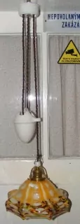 STAHOVACÍ LUSTR STÍNÍTKO STAHOVAČKA