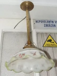 STARÝ LUSTR STÍNÍTKO 1 ks STAROŽITNOST