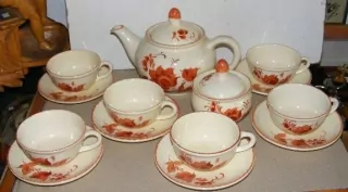 Hand-painted ČAJOVÁ SOUPRAVA