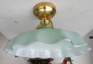STROPNICE STARÝ 1 KS LUSTR STÍNÍTKO ŠIRM