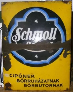 PLECHOVÁ CEDULE SCHMOLL