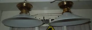 STROPNICE STARÝ LUSTR 2 KS STÍNÍTKO ŠIRM