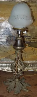STAROŽITNÁ STOLNÍ LAMPA ELEKTRICKÁ 