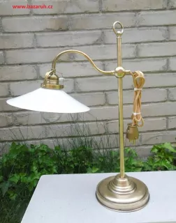 STAROŽITNÁ STOLNÍ  LAMPA LAMPIČKA 