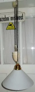 STAHOVACÍ LUSTR STAHOVAČKA STÍNÍTKO 29,5 cm