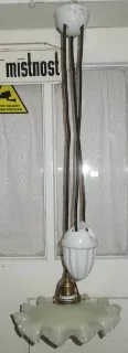 STAHOVACÍ STARÝ LUSTR STÍNÍTKO STAHOVAČKA
