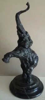 SOCHA SLON BRONZ