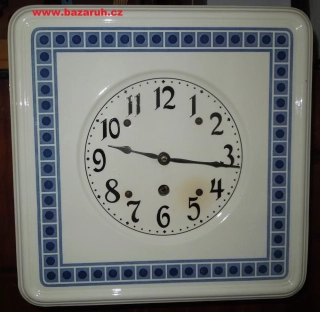 HODINY PORCELÁNOVÉ KUCHYŇSKÉ 