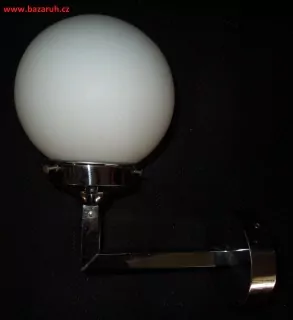 Chromovaná lampička chrom  nástěnná lampa