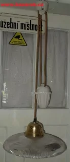 STAHOVACÍ LUSTR STÍNÍTKO STAHOVAČKA širm 33 cm
