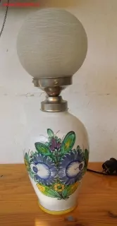 LAMPIČKA STOLNÍ ELEKTRICKÁ KERAMICKÁ TUPESY ?