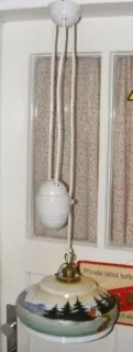 STAHOVACÍ LUSTR STÍNÍTKO STAHOVAČKA