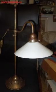 STAROŽITNÁ STARÁ  LAMPA , LAMPIČKA DO PRACOVNY