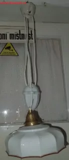 STAROŽITNÝ LUSTR STAHOVACÍ, STAHOVAČKA