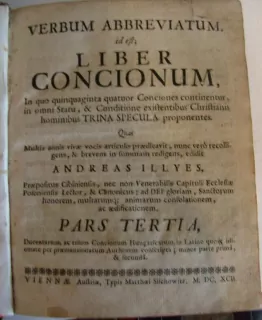VERBUM ABBREVIATUM ID ELF LIBER CENCION, 1692