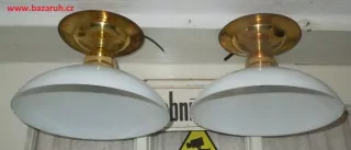 STROPNICE STARÝ LUSTR 2 KS STÍNÍTKO ŠIRM PODOBNÉ